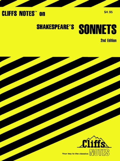 Title details for CliffsNotes on Shakespeare's Sonnets by Carl Senna - Available